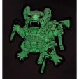 Halfbreed Blades GITD Drop Bear Morale Patch HBBP2024