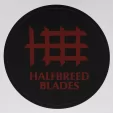 Halfbreed Blades Sticker - HBBSA