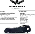 Heibel Knives Blackhawk Linerlock Black HBKBLKBB