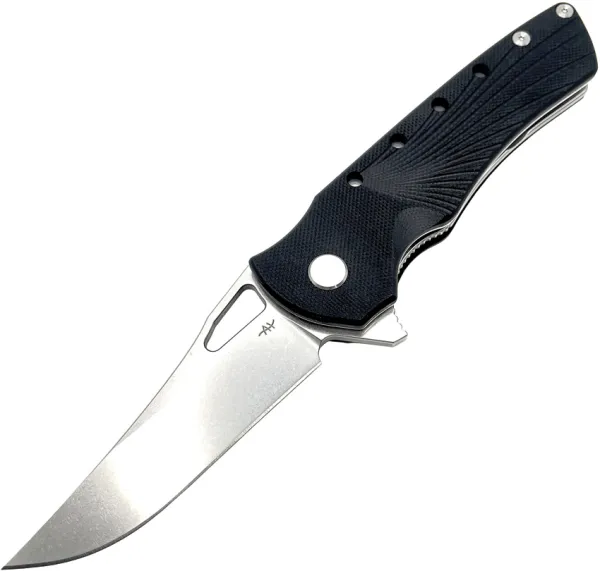 Heibel Knives Blackhawk Linerlock Black HBKBLKRB