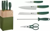 HENCKELS ZWILLING Now S 6pc Block Set Grn - HEN53070110