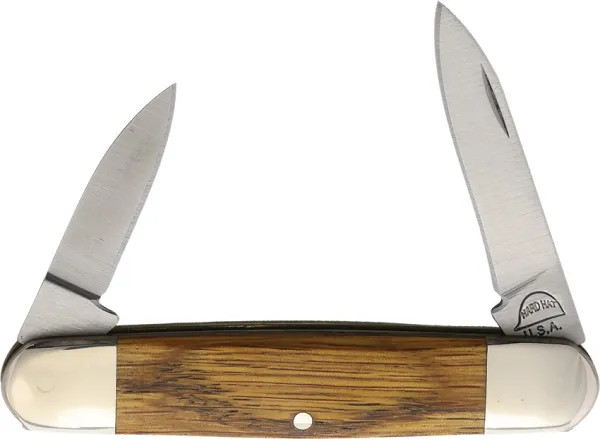 Hard Hat Pen Knife Oak HH323