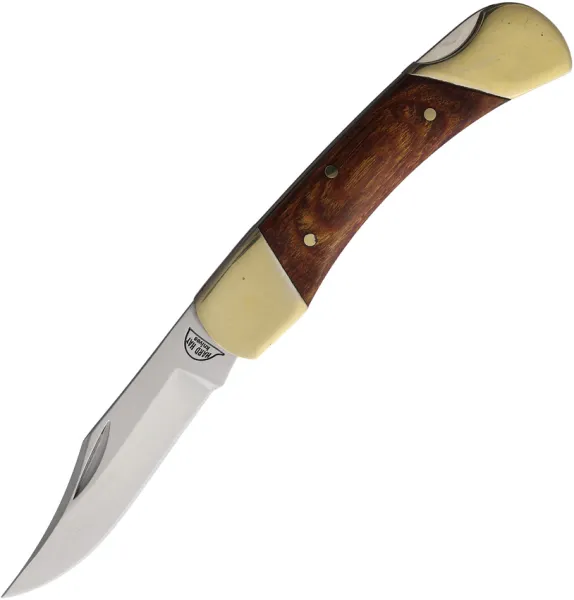 Hard Hat Lockback Wood HH854SO