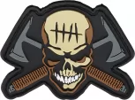 Hardcore Hardware Australia Skull/Axe Patch - HHAP2012