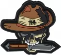 Hardcore Hardware Australia Skull/Knife Patch - HHAP2013