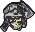 Hardcore Hardware Australia Skull Patch - HHAP2014