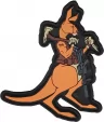 Hardcore Hardware Australia Big Red Patch - HHAP2015