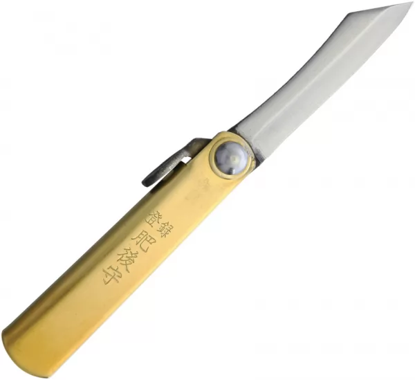 Higonokami SK Folder Brass Red Sheath HIGO01RS