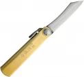 Higonokami SK Folder Brass Red Sheath - HIGO01RS