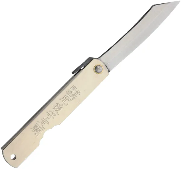 Higonokami No 4 Silver Folder HIGO04SL