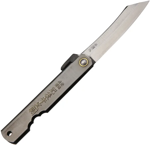 Higonokami Triple Layered SK Folder Black HIGO06BL