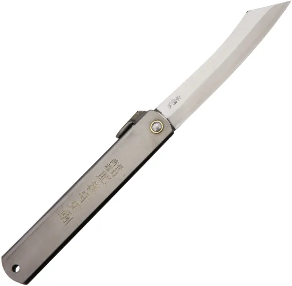 Higonokami Triple Layered SK Folder Black HIGO08BL