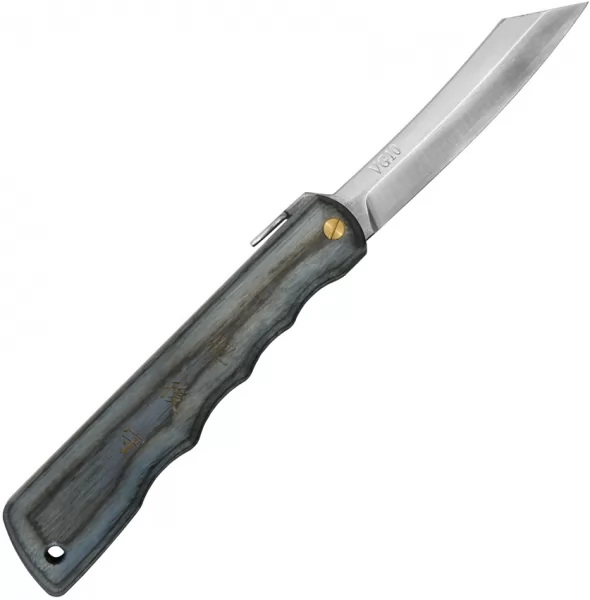 Higonokami Woody VG10 Folder Blue HIGOBL140