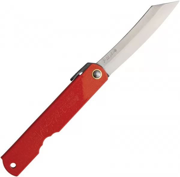 Higonokami Folder Blue Steel Lacquer Gold HIGOCLG