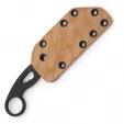 Hydra Knives Buzzard Neck Knife Vulture HKS01BLACKSBR