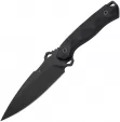 Hydra Knives Phobos Fixed Blade Black - HKS16BL