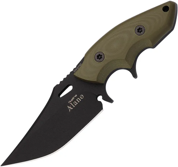 Hydra Knives Alano Fixed Blade Green HKS18BLG
