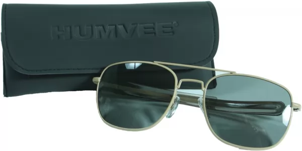 Humvee Pilot Sunglasses outdoor gear HMV52BTAN