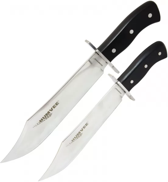 Humvee Two Piece Bowie Knife Combo outdoor gear HMVBC03BK