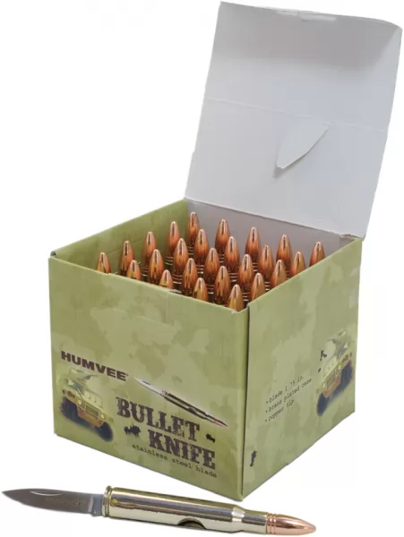 Humvee 25 Piece Bullet Knife Display outdoor gear HMVDBBLT