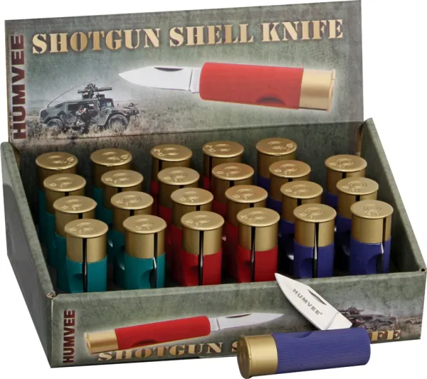 Humvee Shotgun Shell Knives 24 Piece outdoor gear HMVDBSHOT