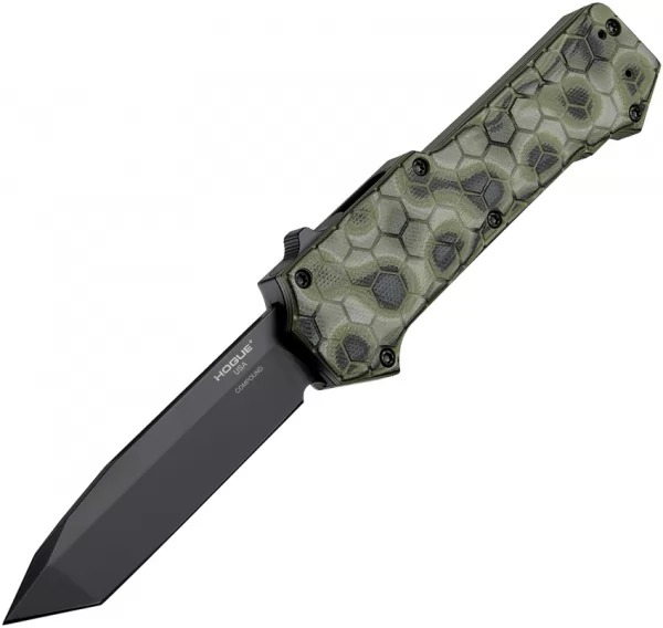 Hogue Auto Compound OTF Green knives HO34028
