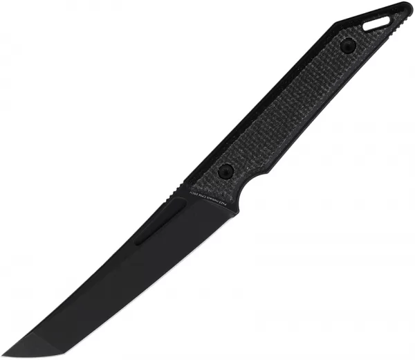Hoback Knives Goliath Fixed Black Micarta HOB020BM