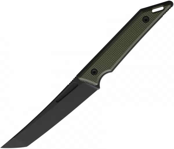 Hoback Knives Goliath Fixed Blade DLC Green HOB020G