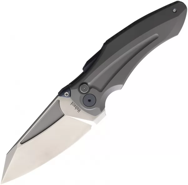 Hoback Knives Sumo Button Lock Blast Blue HOB021BB