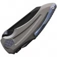 Hoback Knives Sumo Button Lock Gray HOB021GB