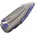 Hoback Knives Sumo Button Lock Gray HOB021GP