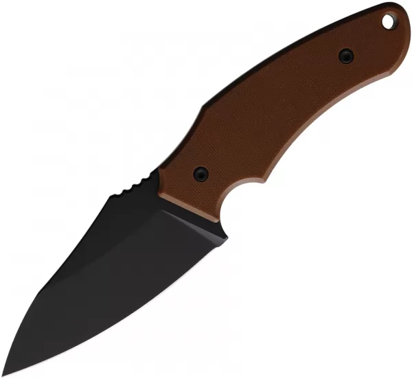 Hoback Knives Shepherd Fixed Blade Brown HOB026B