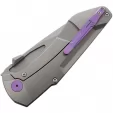 Hoback Knives Summit Framelock Purple HOB030SP