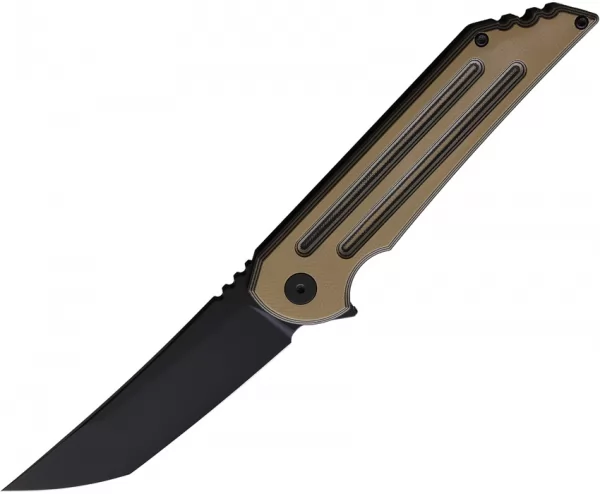 Hoback Knives Kwaiback Framelock Coyote HOB031ST