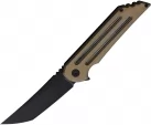 Hoback Knives Kwaiback Framelock Coyote - HOB031ST