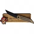 Hoback Knives Kwaiback Framelock Coyote HOB031ST