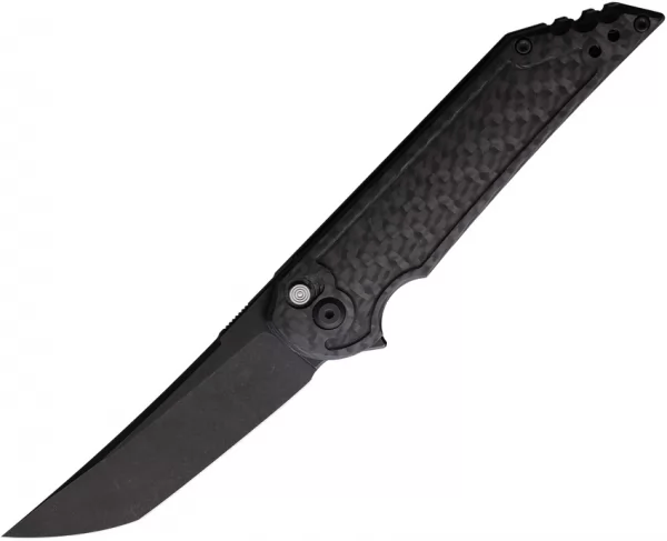 Hoback Knives Kwaiback Button Lock CF HOB040