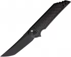 Hoback Knives Kwaiback Button Lock CF - HOB040