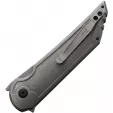Hoback Knives Kwaiback Button Lock Titanium HOB042