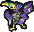 Hoback Knives Tactical Toucan Button Lock HOB044