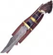 Hen & Rooster Bowie Deer Stag Damascus - HR0044DSD