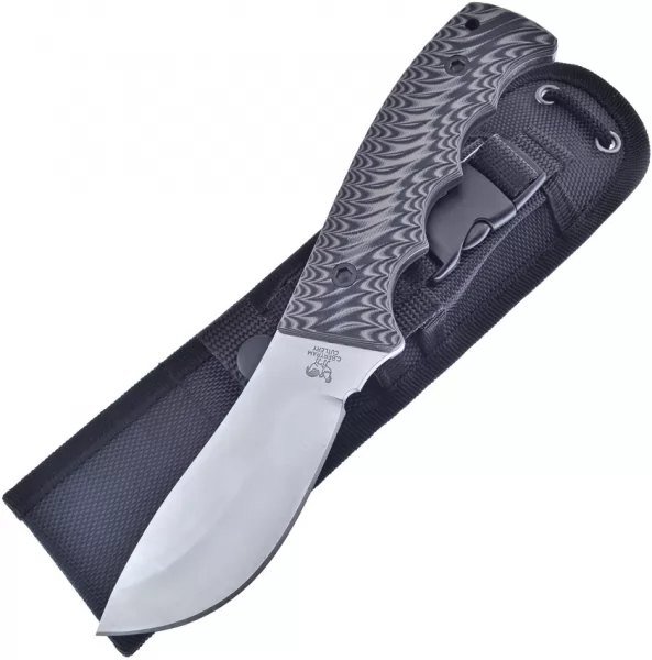 Hen & Rooster Skinner Black Gray knives HR005