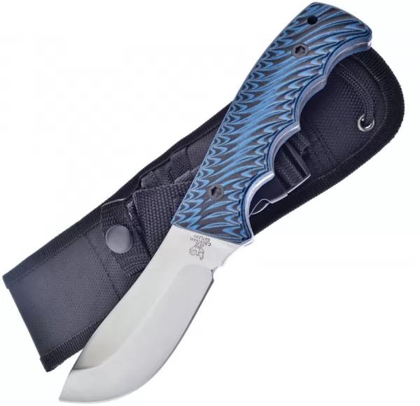 Hen & Rooster Skinner Black-Blue knives HR005BL
