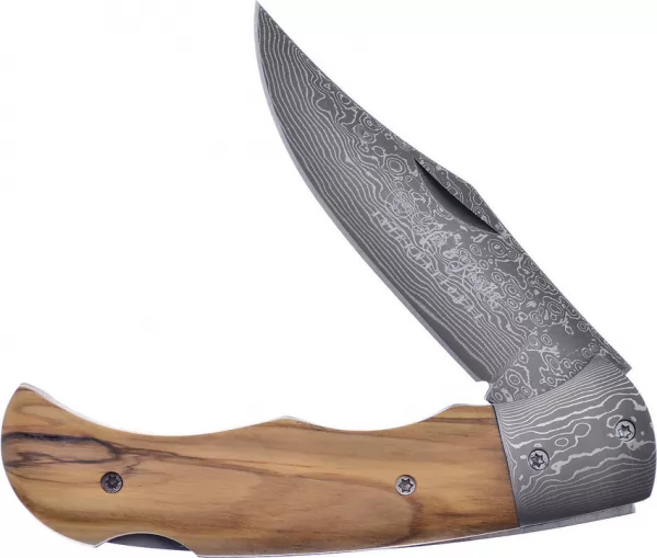 Hen & Rooster Lockback Olive Wood knives HR010OW