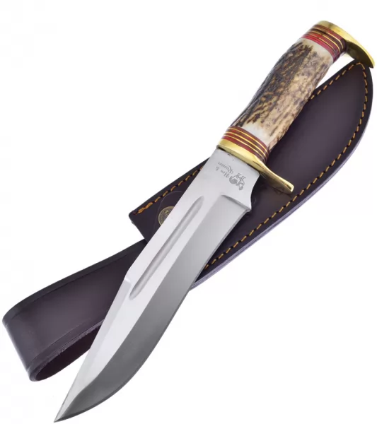Hen & Rooster Fixed Blade Deer Stag knives HR185