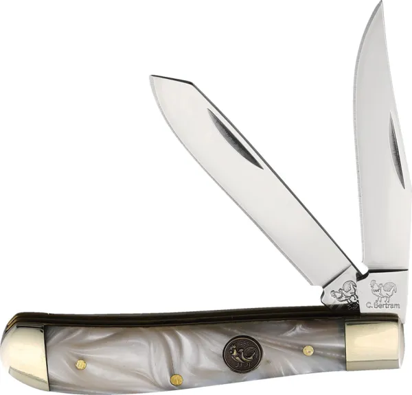 Hen & Rooster Small Trapper Cracked Ice knives HR212CI