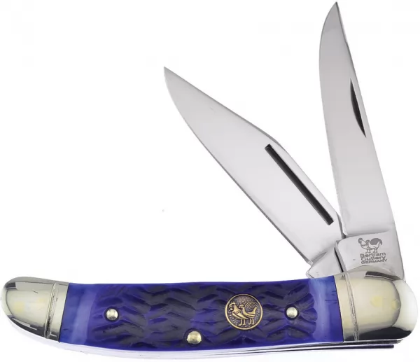 Hen & Rooster Copperhead Blue Pick Bone knives HR232BLPB