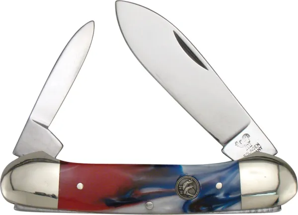 Hen & Rooster Canoe Star Resin knives HR252STAR