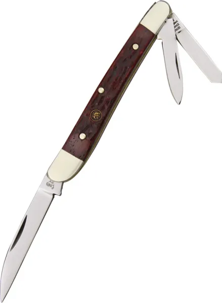 Hen & Rooster Wharncliffe Whittler Red knives HR263RWJ