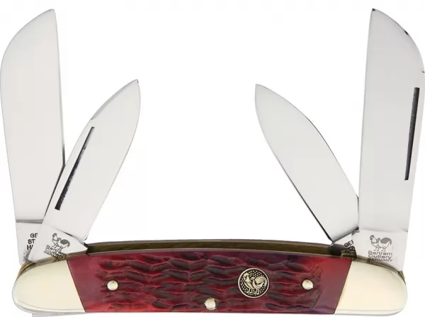Hen & Rooster Congress Red Pick Bone knives HR264RPB